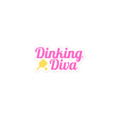 Dinking Diva Sticker