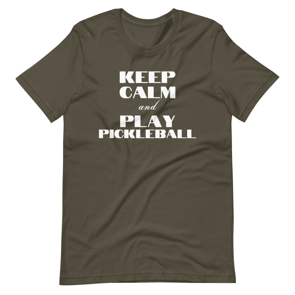Keep Calm And Play Pickleball T-shirt