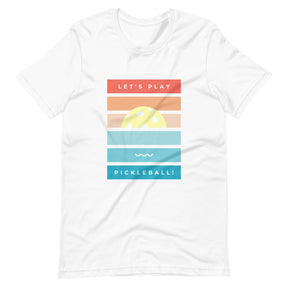 Pickleball Sunset T-shirt